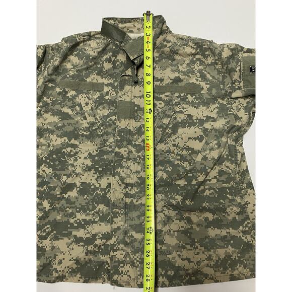 US Army Military Jacket Mens Medium Green Tan Digital Camo - Picture 4 of 6